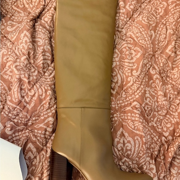 Zara Shoes - Zara Tan Heeled Boots